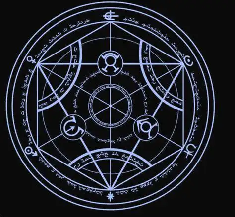 魔法阵文字-图库-五毛网