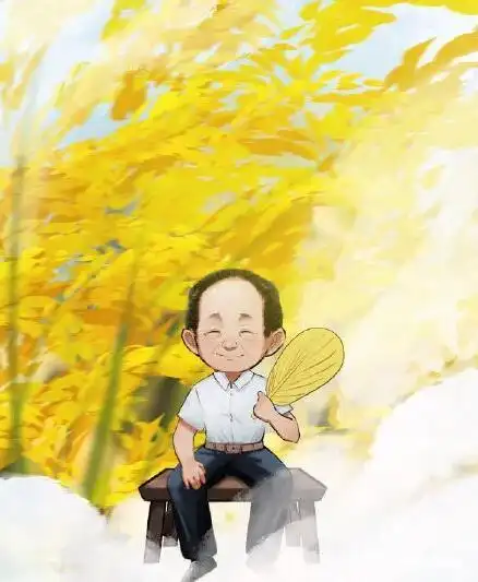 一幅作品缅怀袁隆平的"两个梦想"