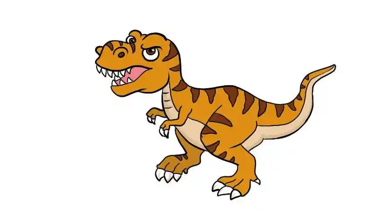 恐龙霸王龙简笔画小学生文明礼仪手抄报小学生文明手抄报霸王龙简笔画