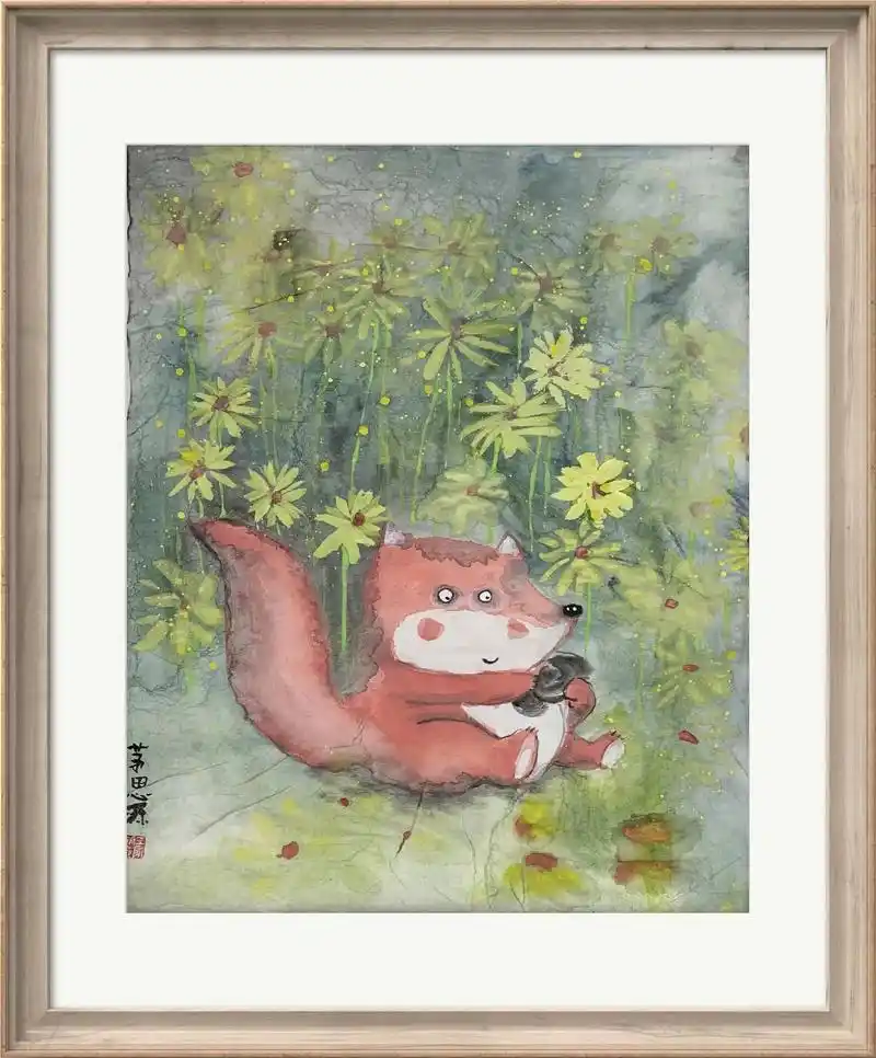 一年级国画作业