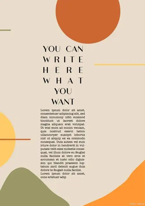 版式设计:垂直型排版,理性严谨