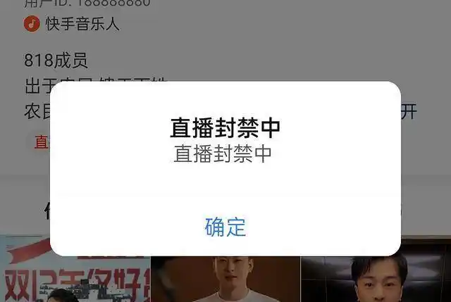 回归159天后,辛巴再遭封禁_直播_平台_快手