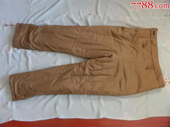 老军迷收藏1983年女式旁开门棉裤新的937