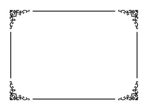 黑白手抄报边框设计2简单的黑白花纹手抄报边框条条框框的黑白手抄报