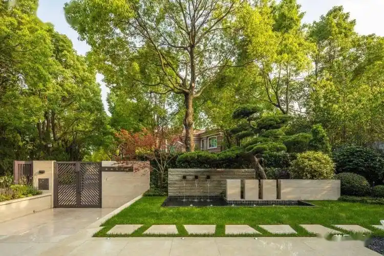 30款庭院设计案例,教你庭院入口可以这样设计!_台阶_小院_自然