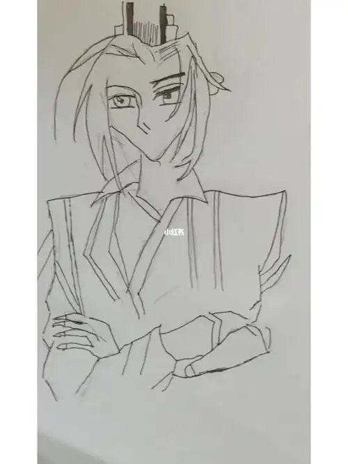 手绘了一个江澄