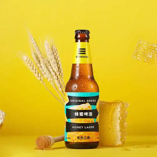 金色三麦精酿啤酒蜂蜜礼盒装
