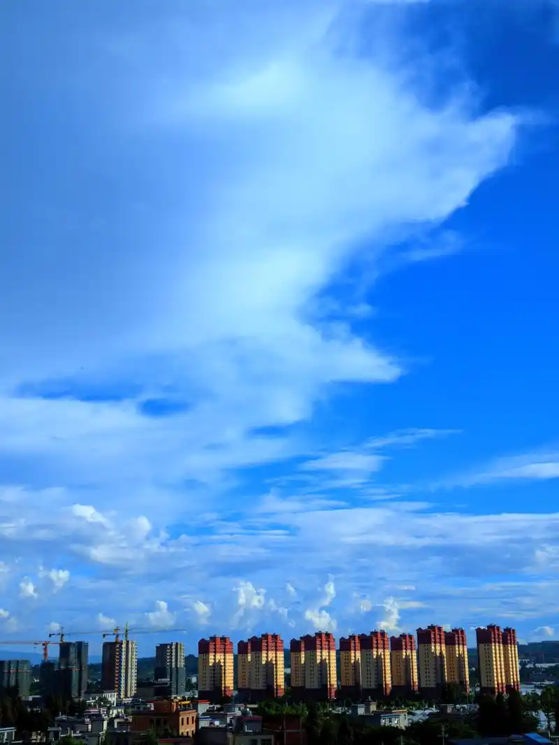 这么蓝的天空,羡慕吗?#爱在情人节