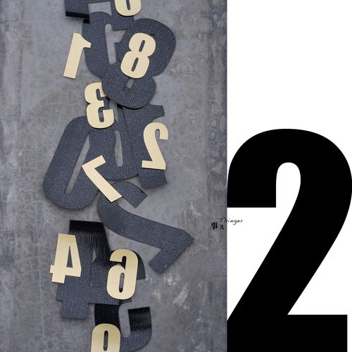 事儿 阿拉伯数字 2-tpu热熔胶膜 impact 字体 多色多规格/1套价