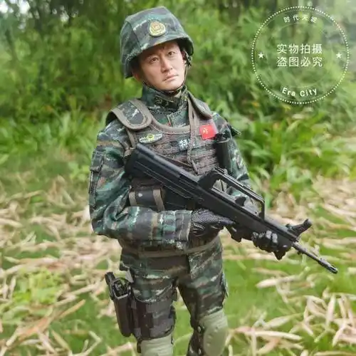 战狼216兵人吴京战狼2冷锋电影中国硬汉diy可动人偶模型diy吴京