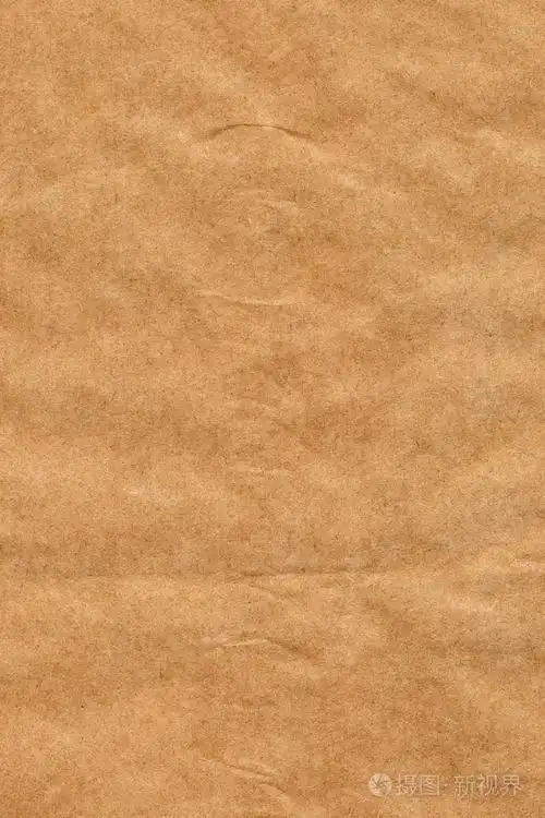 回收站褐色牛皮纸皱巴巴的grunge纹理