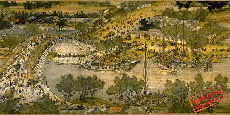 清明上河图(全幅),值得收藏. - 艺术与收藏 - 合肥论坛