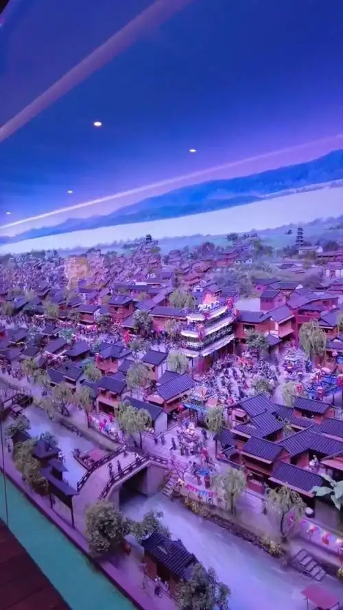 南宋杭城风情图～展现了南宋临安城的历史风貌