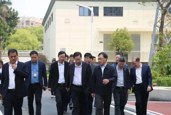 住建部韩煜副司长莅临圣元环保宝洲污水处理厂调研