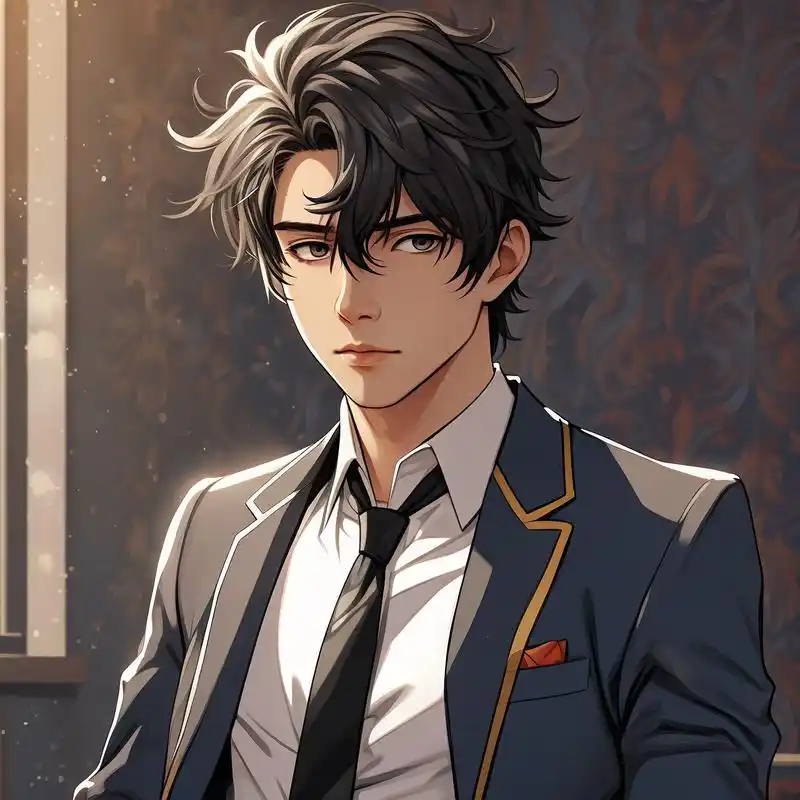 98动漫里的西装帅哥头像99 今天给大家分享一组超帅的西装动漫