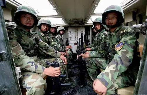 中俄联合军演高清图片