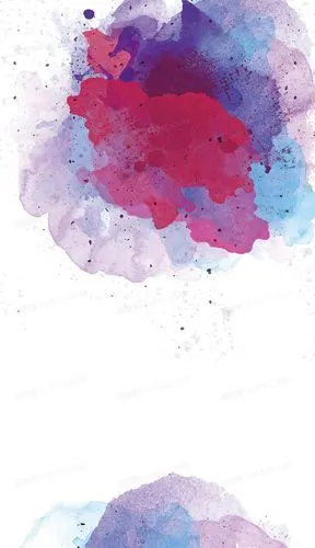 水彩泼墨
