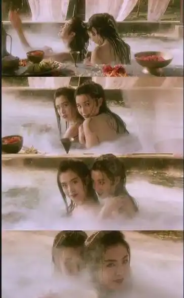 原创27年前王祖贤和张曼玉欲露还羞的悠游人间问世间情为何物