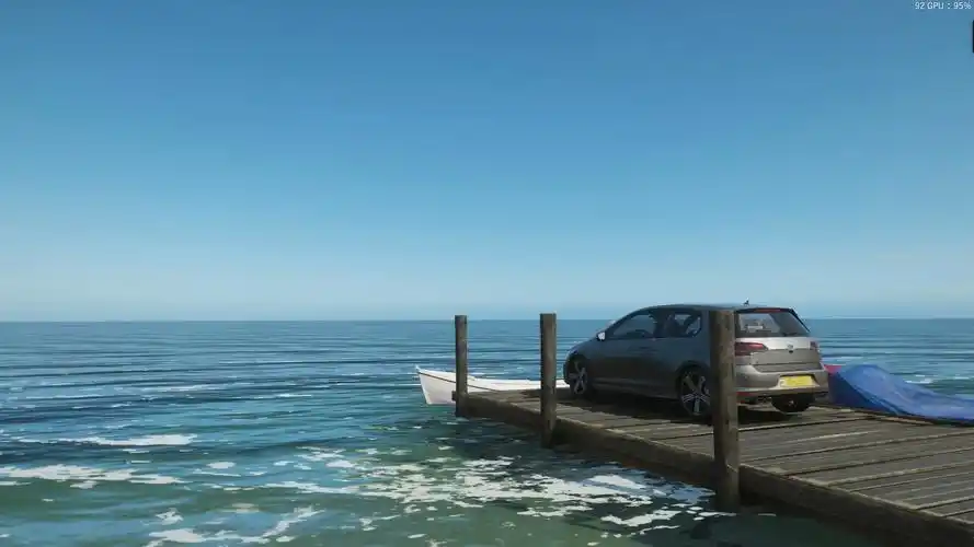 地平线4 海边的美景(结尾有彩蛋)