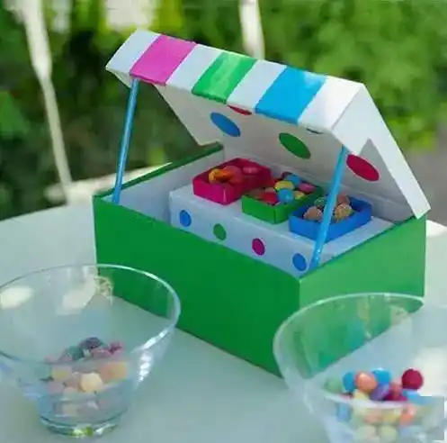 创新手工最实用最好玩的鞋盒手工孩子老师都来找我要