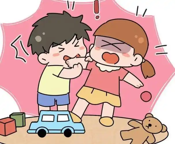 孩子咬人,打人时,大人的反应决定孩子的未来,聪明的家长这样做