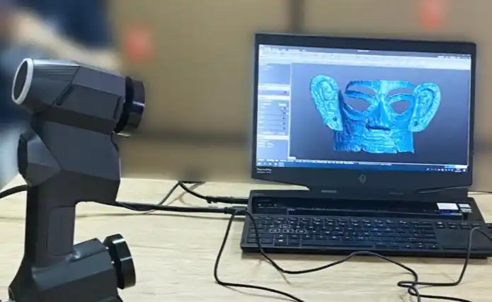 中观三维扫描仪助力三星堆数字考古文物建模_三维扫描仪_3d扫描仪