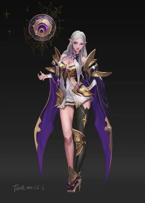 原画手绘临摹练习2020总结|插画|游戏原画|fgsh_萍_临摹作品-站酷