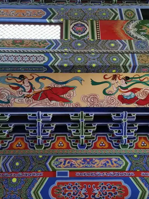 古建筑主体,彩绘墙绘,壁画浮雕案例欣赏. - 美篇