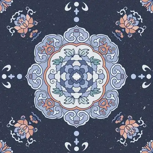 原创传统纹样图案‖四方连续图案设计