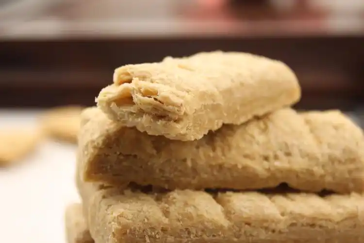 开封特产 白记荟萃斋花生糕手清真糕点工花生酥酥糖 罐装花生糕