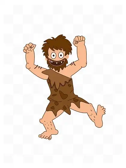 【卡通原始人人物】图片免费下载_卡通原始人人物素材_卡通原始人人物