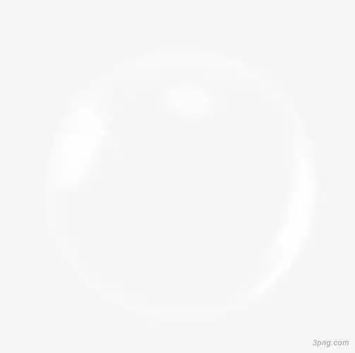 白色透明泡泡