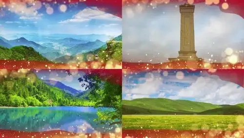 《在太行山上》爱国歌曲背景