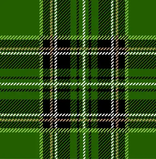 绿色格子布背景矢量素材