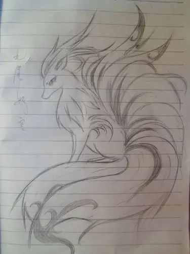 【兔儿滴手绘5】自创九尾妖皇