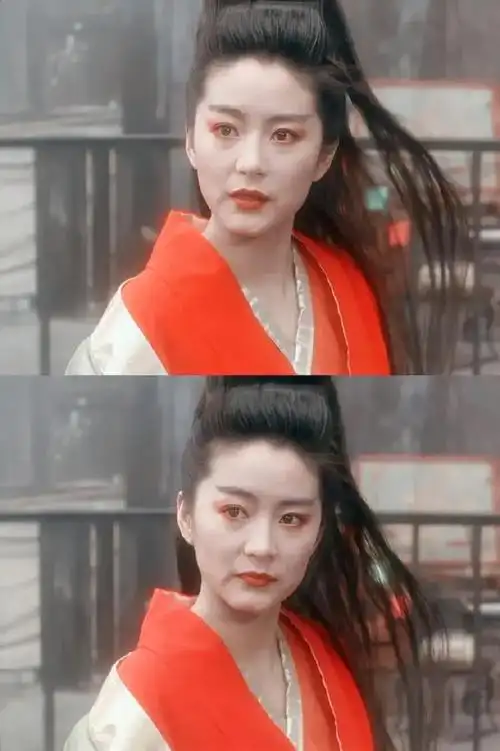 林青霞和徐克同框#看到林青霞,就让我想到东方不败,林青霞女扮男装