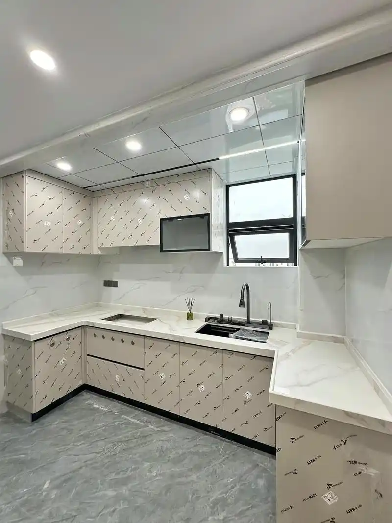 自建房厨房装这样,极简实用#厨房装修 #设计案例分享 #家的 - 抖音