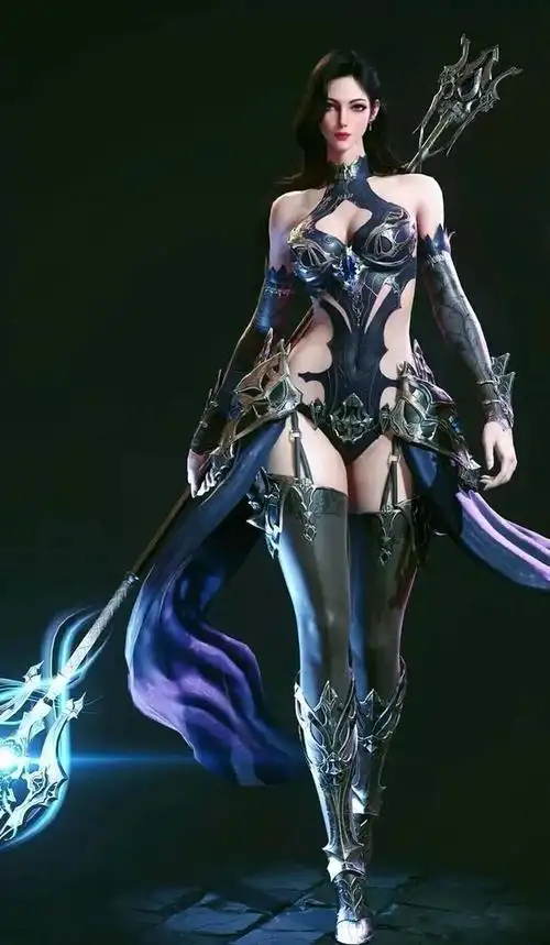 游戏美女图(11)女战士_网易订阅