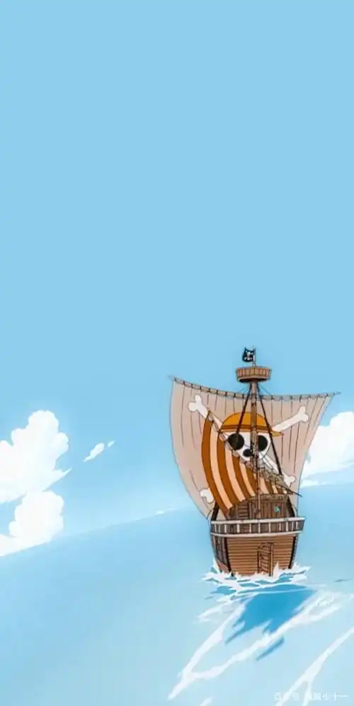 「海贼王」清新干净的聊天背景图,这些够你用了吧