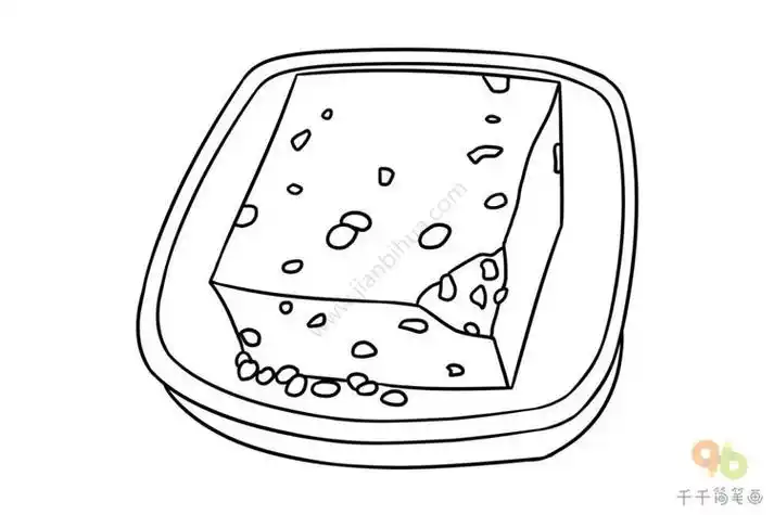 中国点心简笔画