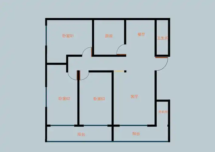 老房改造120平,重新设计房子架构,只需画平面布置图