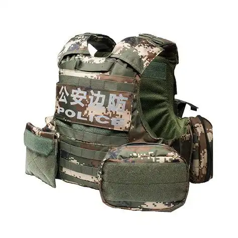 公安边防快拆款防弹衣