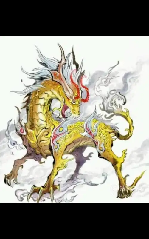 中国上古上古神兽麒麟图片欣赏