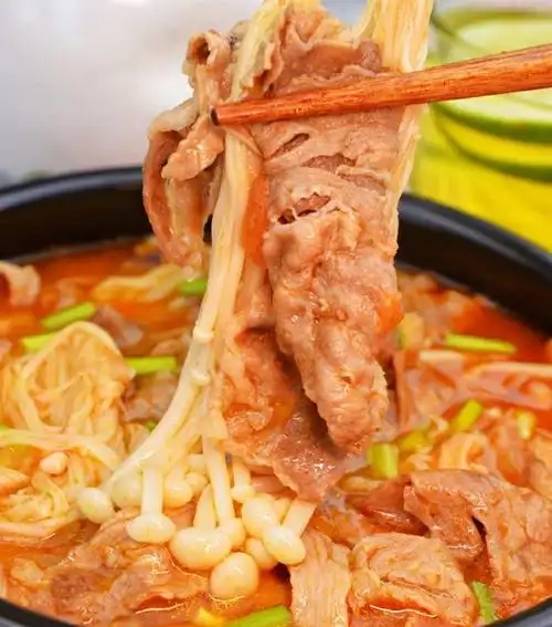 今天做的番茄酸汤肥牛锅全部吃光了