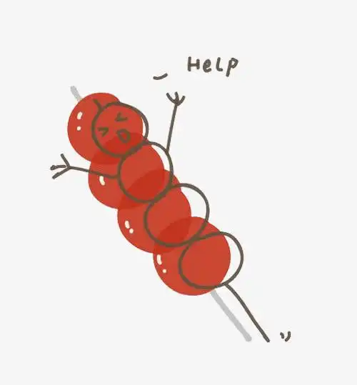 手绘冰糖葫芦素材免费下载_觅元素