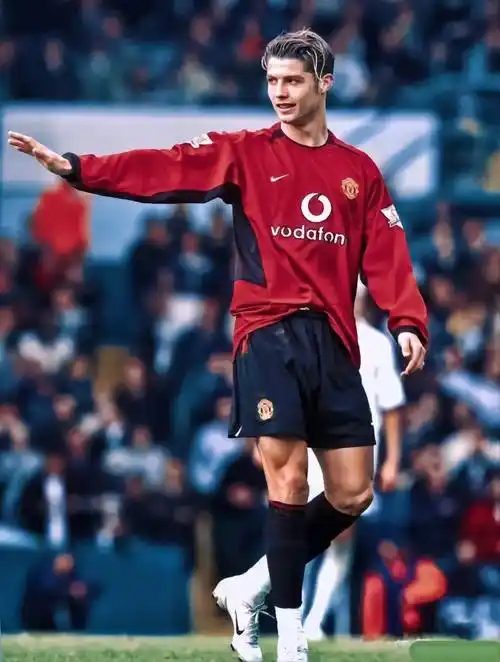 c罗年轻时有多帅?