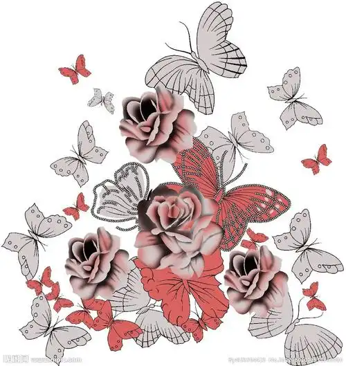 服装印花图案图片