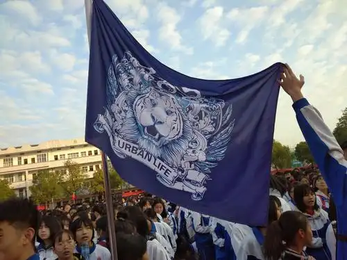 我们的班旗,漂亮吧!