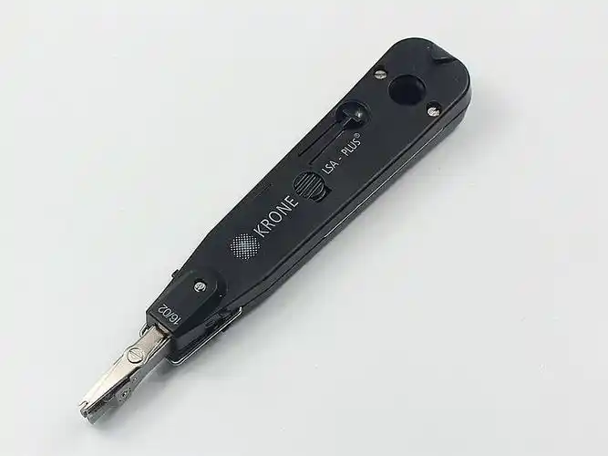 惠利得优质krone多功能打线刀网络模块网线配线架打线器压线刀工具灰