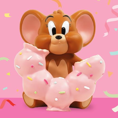 soap studio猫和老鼠杰瑞甜甜圈人偶卡通动漫周边潮玩手办装饰摆件